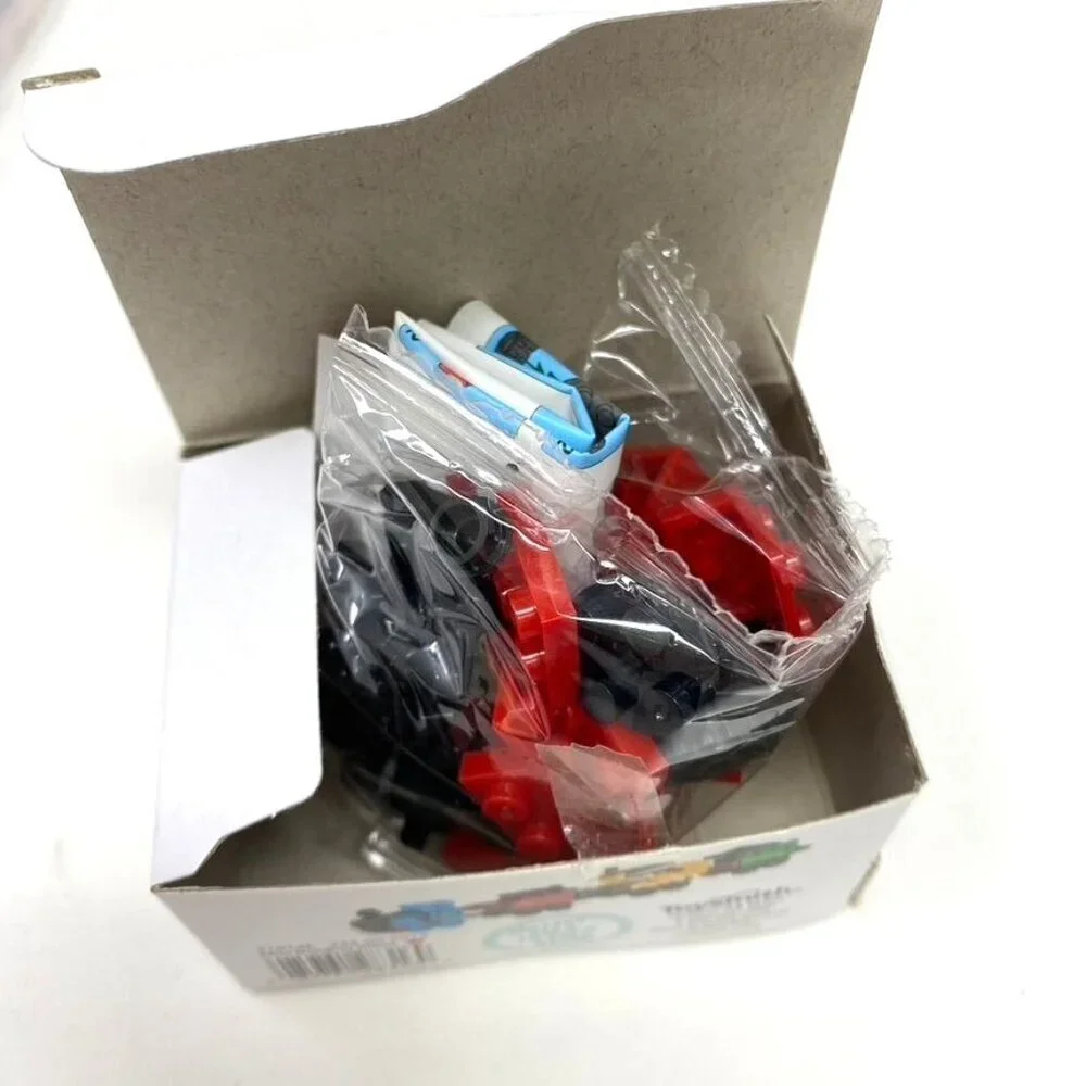 Toysmith Mini Building Bricks Tiny Train Red Engine 32 Count Ages 4+